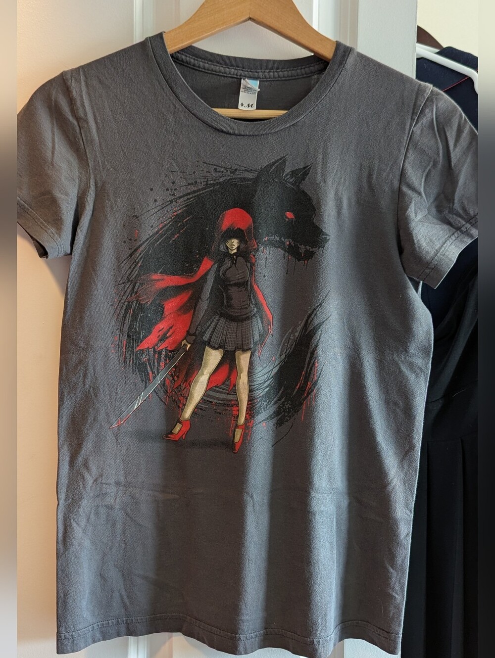 Vintage Red Riding Hood Anime Style Woot T-Shirt